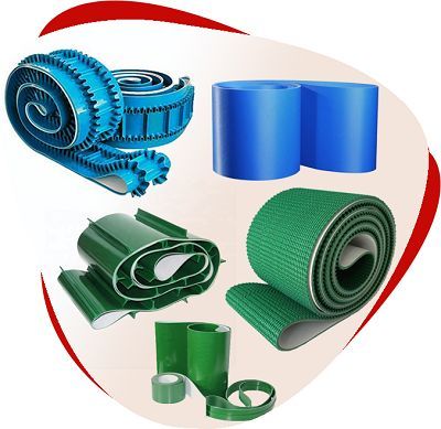 تسمه نوار نقاله تسمه انتقال نیرو تسمه گریپ