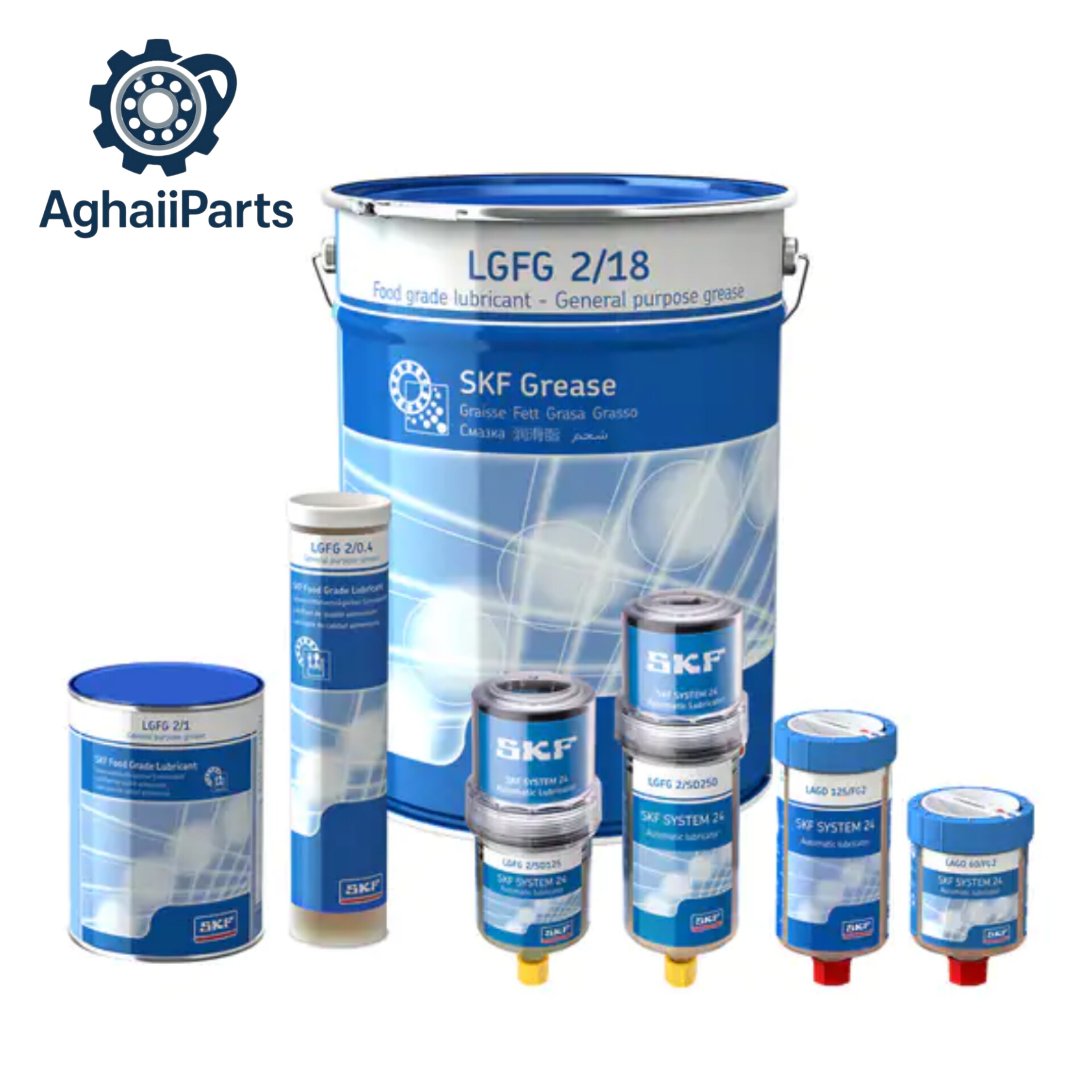 گریس اس کا اف 18/SKF Bearing Grease LGFG 2