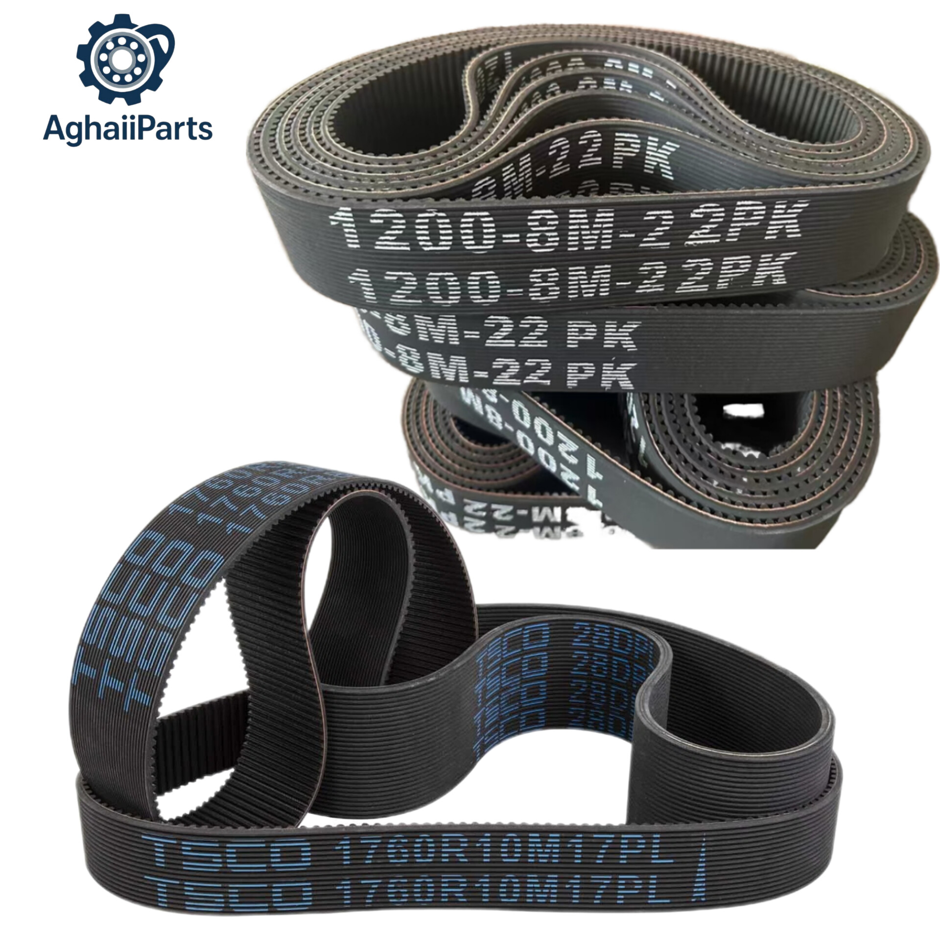 تسمه شیار تاییمینگ صنعتی 8M 1200 22PK  باندو ژاپن اصلی BANDO   برای سفارش ابعاد قیمت و مشخصات تماس بگیرید 02136056907