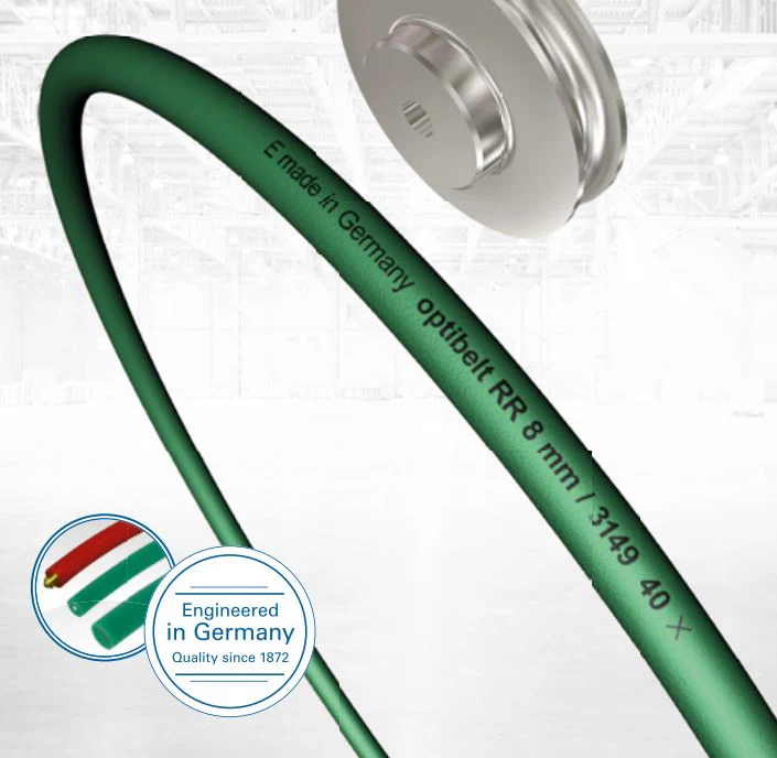 تسمه پلی کرد متری 7mm نخ دار و معمولی POLY CORD BELT  وارداتی تجاری درجه یک  رول 50 و 100 متری صاف و زبر